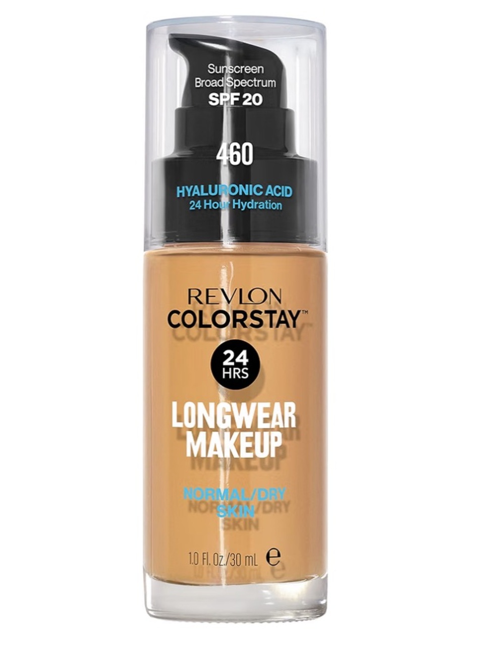 Revlon ColorStay Longwear Makeup Foundation - 460 Macadamia (Warm Tan)